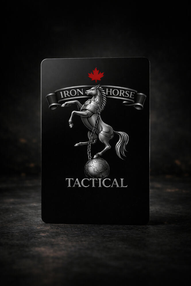 IRONHORSE TACTICAL BLACK CARD